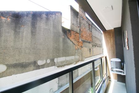 Studio para alugar com 29m², 0 quarto e sem vagaVaranda