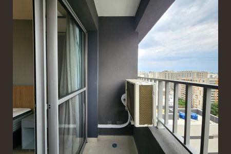 Studio para alugar com 25m², 1 quarto e sem vagaVaranda