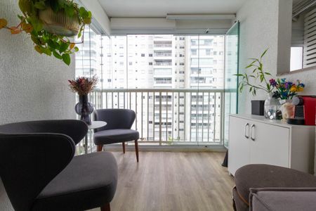 Apartamento à venda com 59m², 2 quartos e 1 vagaVaranda