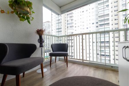 Apartamento à venda com 59m², 2 quartos e 1 vagaVaranda
