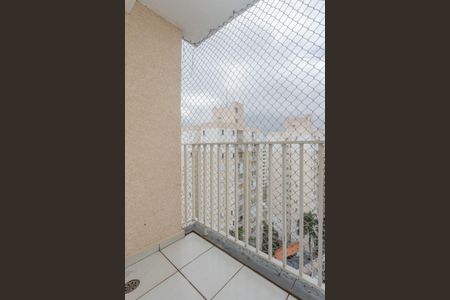 Varanda da Sala de apartamento à venda com 2 quartos, 47m² em Jardim Celeste, São Paulo