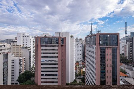 Vista da Varanda de apartamento à venda com 2 quartos, 176m² em Cerqueira César, São Paulo