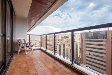Varanda da Sala de apartamento à venda com 2 quartos, 176m² em Cerqueira César, São Paulo