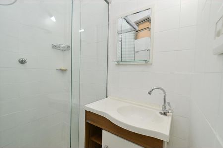 Banheiro suite de apartamento para alugar com 1 quarto, 27m² em Centro, Belo Horizonte
