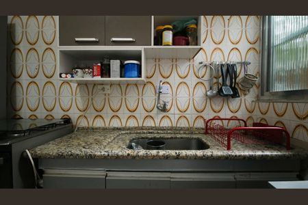 Cozinha de casa para alugar com 3 quartos, 125m² em Canto do Forte, Praia Grande