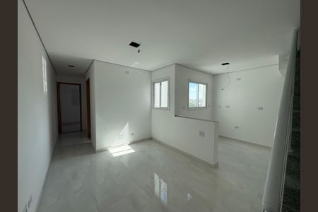 Sala de apartamento à venda com 2 quartos, 100m² em Vila Curuçá, Santo André