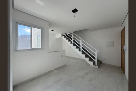 Sala de apartamento à venda com 2 quartos, 100m² em Vila Curuçá, Santo André
