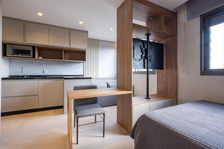 Studio de kitnet/studio para alugar com 1 quarto, 23m² em Pinheiros, São Paulo