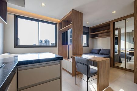 Studio de kitnet/studio para alugar com 1 quarto, 23m² em Pinheiros, São Paulo