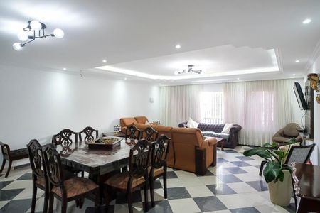 Sala de casa à venda com 4 quartos, 442m² em Osvaldo Cruz, São Caetano do Sul