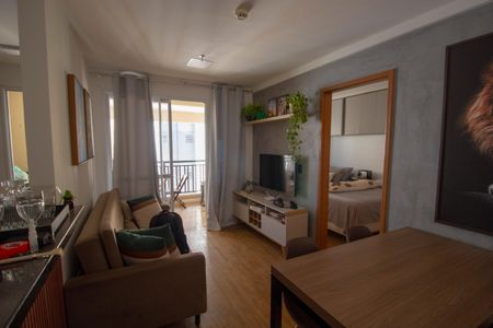 Sala de apartamento para alugar com 1 quarto, 40m² em Condomínio Tagualive, Brasília