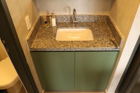 Apartamento para alugar com 29m², 1 quarto e sem vagaBanheiro da Suíte