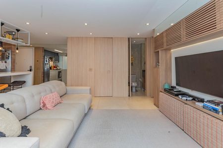 Sala de apartamento para alugar com 1 quarto, 74m² em Aclimação, São Paulo