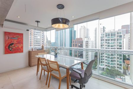 Varanda da Sala de apartamento para alugar com 1 quarto, 74m² em Aclimação, São Paulo