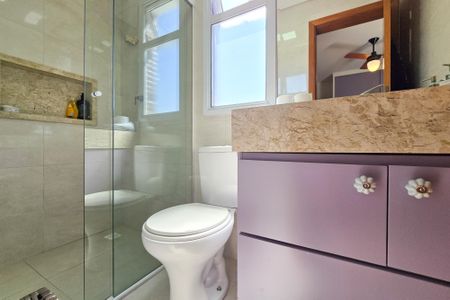 Apartamento à venda com 85m², 3 quartos e 1 vagaBanheiro da Suíte