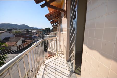 Varanda da Suíte 1 de apartamento para alugar com 2 quartos, 96m² em Campo Grande, Rio de Janeiro