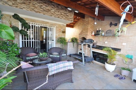 Varanda gourmet de casa à venda com 3 quartos, 135m² em Parque Vitoria, São Paulo