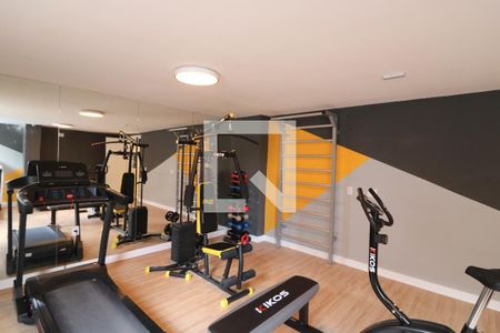 Studio para alugar com 27m², 1 quarto e sem vaga Studio para alugar com 27m², 1 quarto e sem vagaAcademia