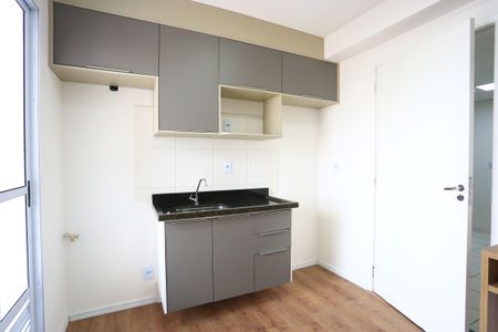 Cozinha de apartamento à venda com 1 quarto, 56m² em Jardim Monte Kemel, São Paulo