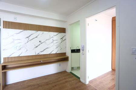 Sala de apartamento à venda com 1 quarto, 56m² em Jardim Monte Kemel, São Paulo