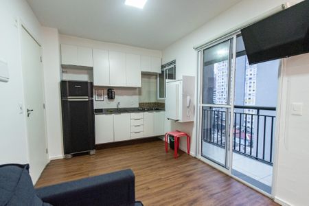 Studio à venda com 27m², 1 quarto e sem vagaSala