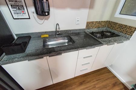 Studio à venda com 27m², 1 quarto e sem vagaCozinha