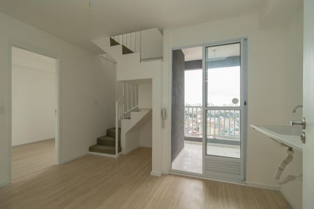 Sala/Cozinha de apartamento à venda com 1 quarto, 60m² em Vila Santa Clara, São Paulo