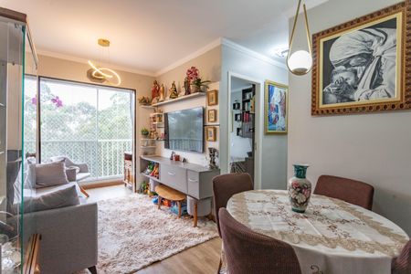 Sala de apartamento para alugar com 2 quartos, 45m² em Campanário, Diadema