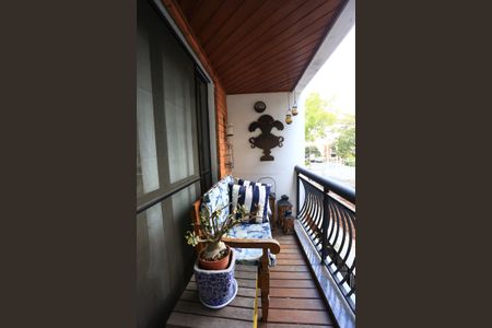Varanda da Sala de apartamento à venda com 3 quartos, 145m² em Real Parque, São Paulo