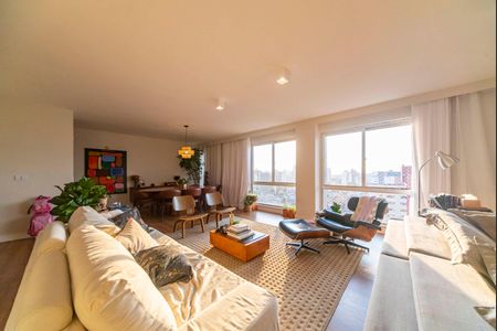 Sala de apartamento à venda com 4 quartos, 199m² em Vila Assunção, Santo André