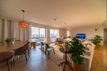 Sala de apartamento à venda com 4 quartos, 199m² em Vila Assunção, Santo André