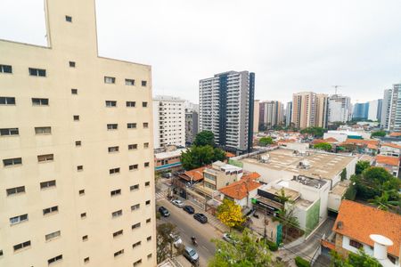 Vista da Sacada da Sala de apartamento para alugar com 1 quarto, 44m² em Vila Clementino, São Paulo