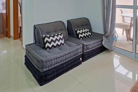 Apartamento para alugar com 132m², 2 quartos e 1 vagaSala