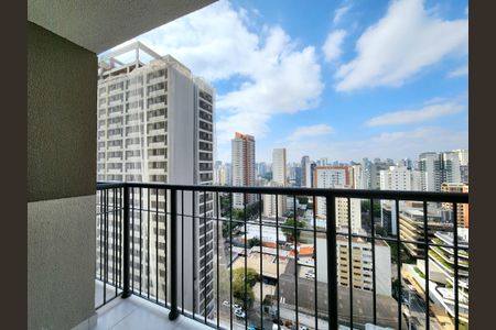 Varanda de apartamento para alugar com 1 quarto, 25m² em Vila Olímpia, São Paulo