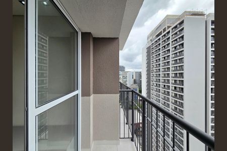 Varanda de apartamento à venda com 1 quarto, 25m² em Vila Olímpia, São Paulo