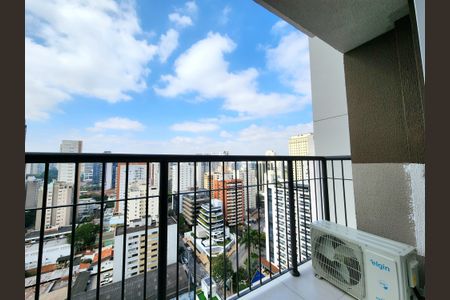 Varanda de apartamento para alugar com 1 quarto, 25m² em Vila Olímpia, São Paulo
