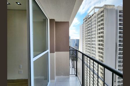 Apartamento para alugar com 25m², 1 quarto e sem vagaVaranda