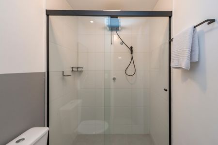Studio para alugar com 25m², 1 quarto e sem vaga Studio para alugar com 25m², 1 quarto e sem vagaBanheiro