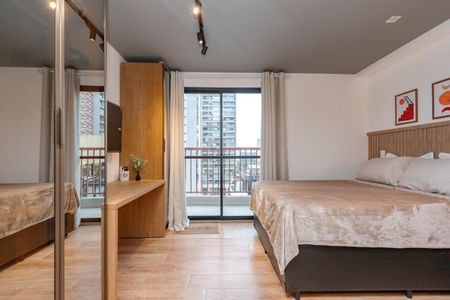 Studio para alugar com 25m², 1 quarto e sem vaga Studio para alugar com 25m², 1 quarto e sem vagaStudio