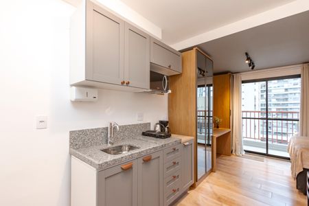 Studio para alugar com 25m², 1 quarto e sem vaga Studio para alugar com 25m², 1 quarto e sem vagaStudio