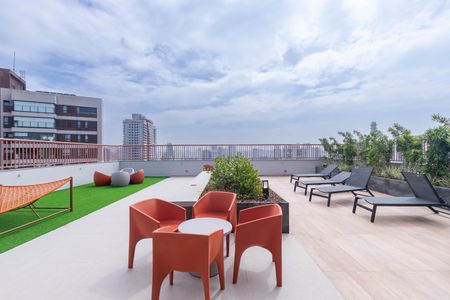 Studio para alugar com 25m², 1 quarto e sem vaga Studio para alugar com 25m², 1 quarto e sem vagaTerraço da Cobertura