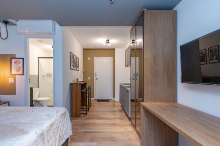 Studio para alugar com 25m², 1 quarto e sem vaga Studio para alugar com 25m², 1 quarto e sem vagaStudio