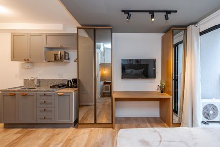 Studio para alugar com 25m², 1 quarto e sem vaga Studio para alugar com 25m², 1 quarto e sem vagaStudio