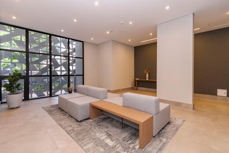 Studio para alugar com 25m², 1 quarto e sem vaga Studio para alugar com 25m², 1 quarto e sem vagaHall de Entrada