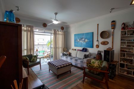 Sala de apartamento à venda com 3 quartos, 115m² em Vila Nova Alba, São Paulo