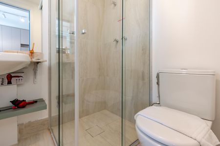 Studio para alugar com 23m², 1 quarto e sem vaga Studio para alugar com 23m², 1 quarto e sem vagaBanheiro