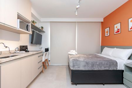 Studio de kitnet/studio para alugar com 1 quarto, 23m² em Santo Amaro, São Paulo