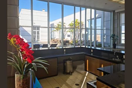 Studio à venda com 48m², 1 quarto e 1 vagaÁrea gourmet