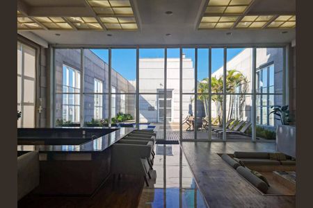 Studio à venda com 48m², 1 quarto e 1 vagaÁrea gourmet