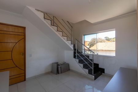 Sala de apartamento à venda com 2 quartos, 100m² em Jardim Leblon, Belo Horizonte